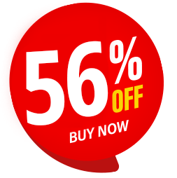 56% Discount Badge